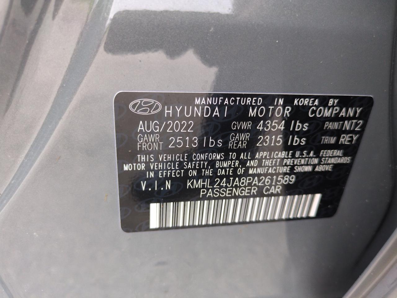 KMHL24JA8PA261589 2023 HYUNDAI SONATA - Image 13