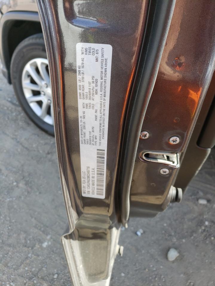 2021 Jeep Grand Cherokee Laredo VIN: 1C4RJFAG3MC549716 Lot: 76583094