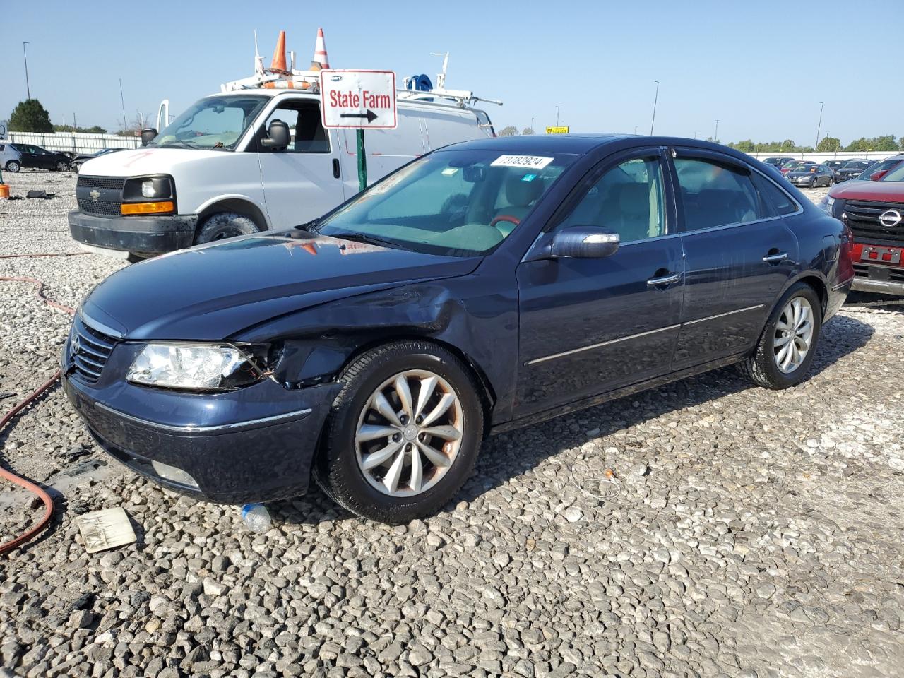 KMHFC46F17A222969 2007 Hyundai Azera Se