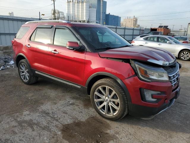 Паркетники FORD EXPLORER 2017 Красный