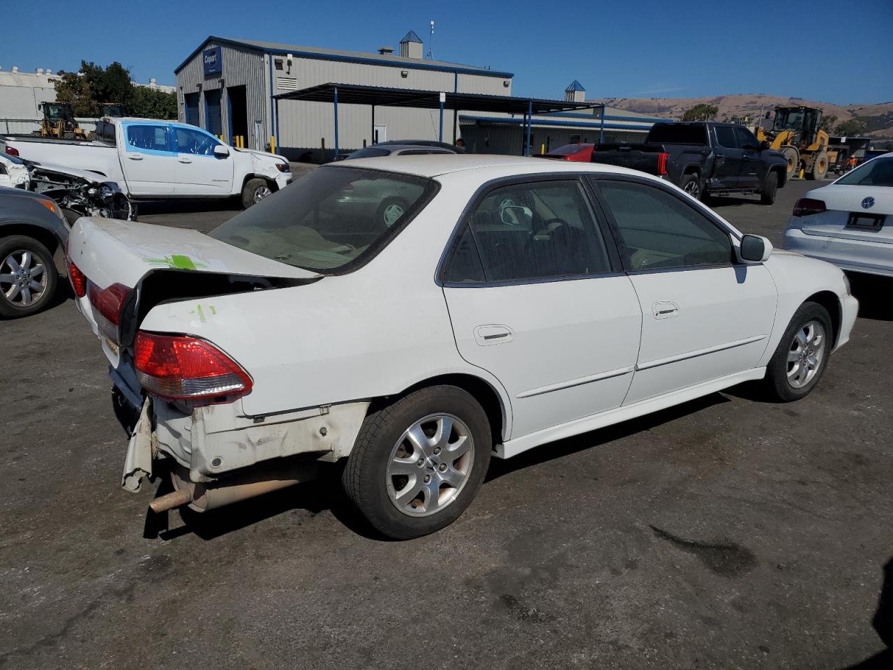 2002 Honda Accord Ex VIN: JHMCG66012C022205 Lot: 76006794