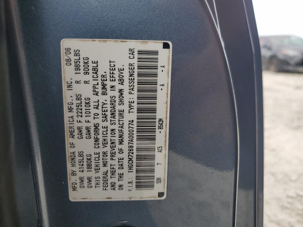 2007 Honda Accord - Image 15