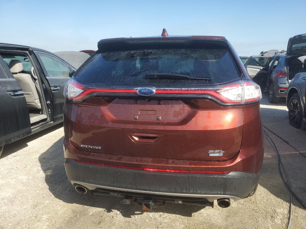 2015 Ford Edge Sel VIN: 2FMTK4J93FBB89807 Lot: 75102174