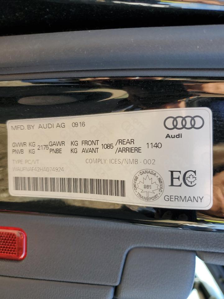 2017 Audi A4 - Image 12