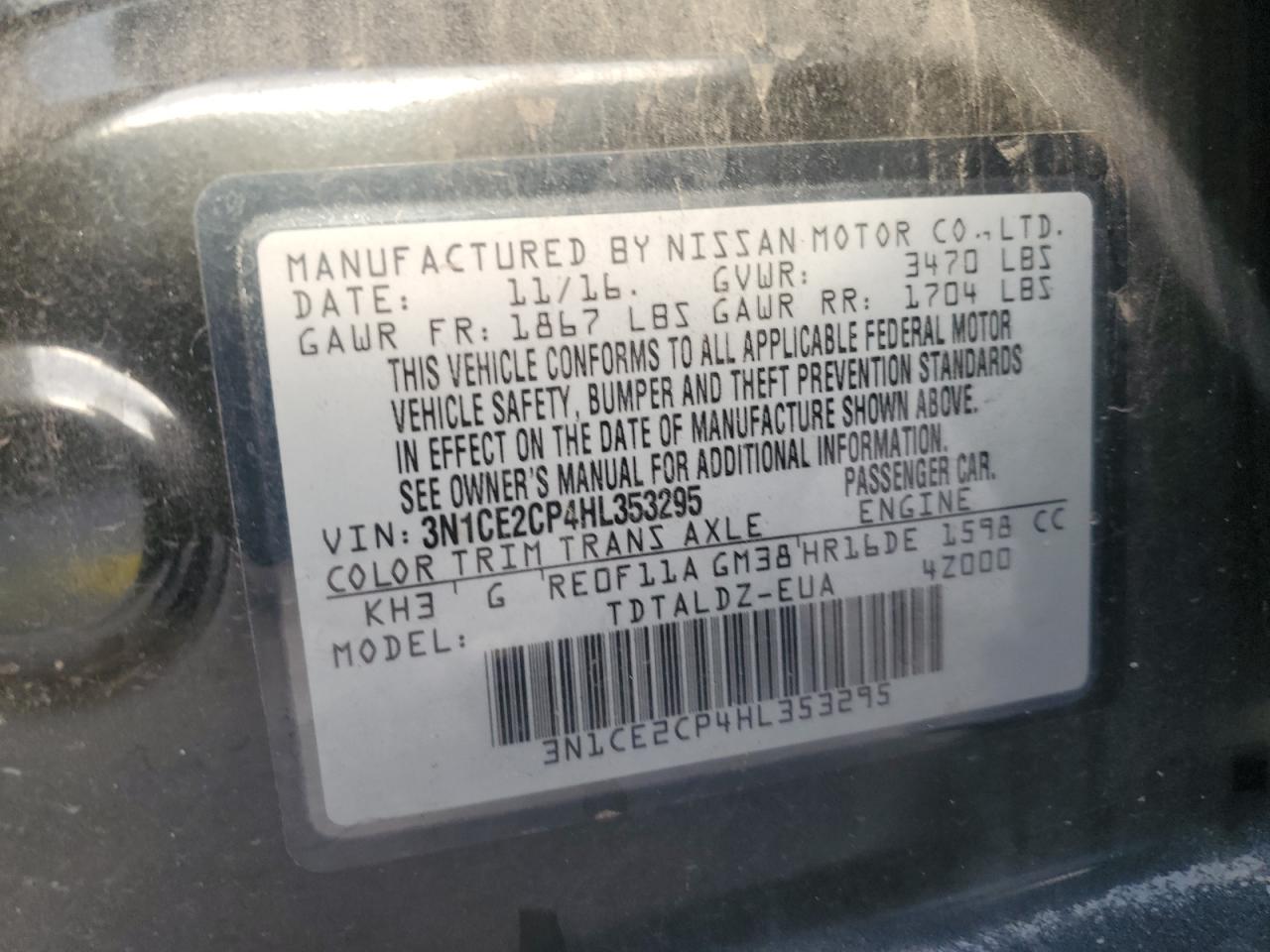 2017 Nissan Versa - Image 12