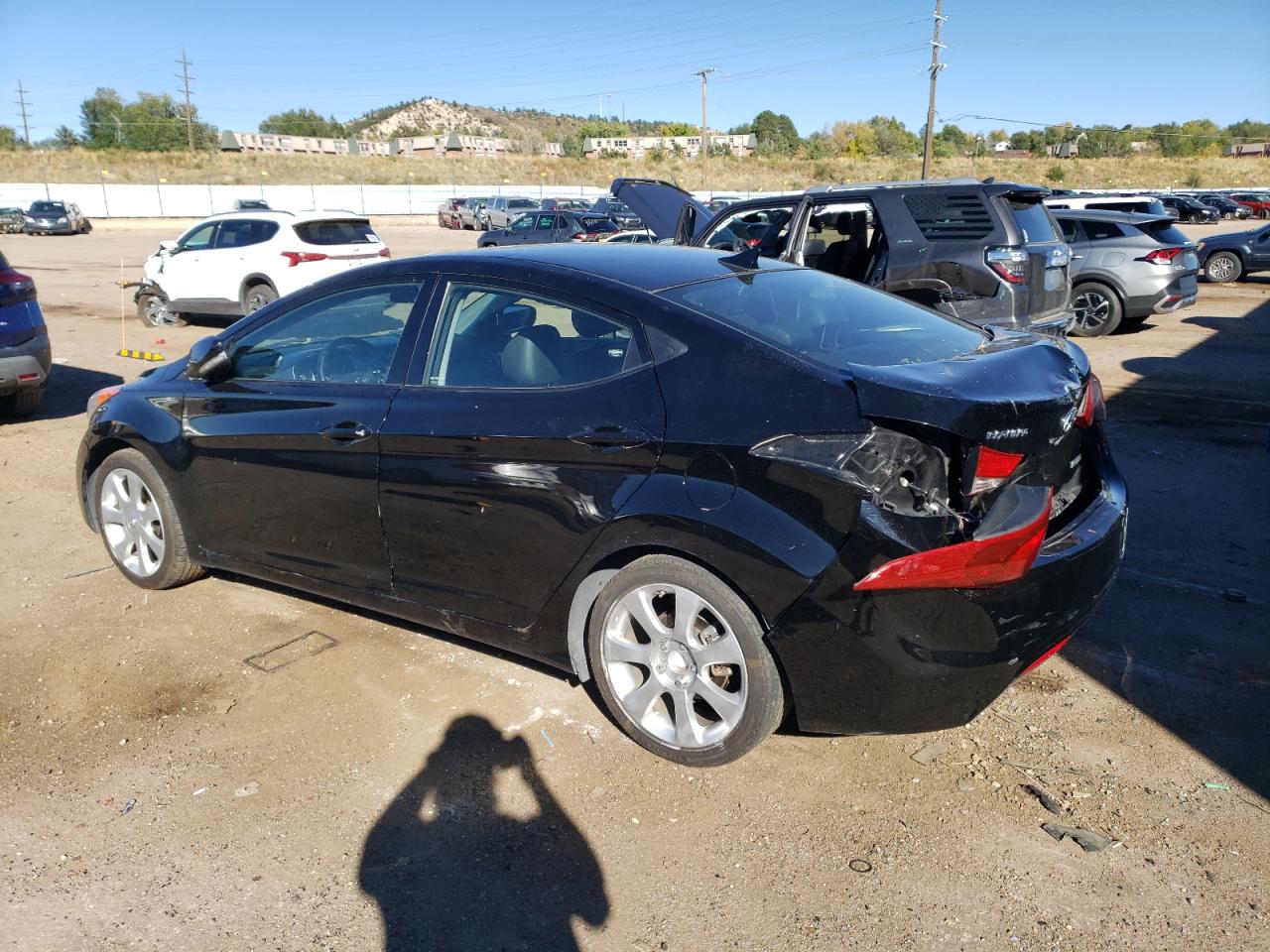 VIN KMHDH4AEXDU003025 2013 HYUNDAI ELANTRA no.2