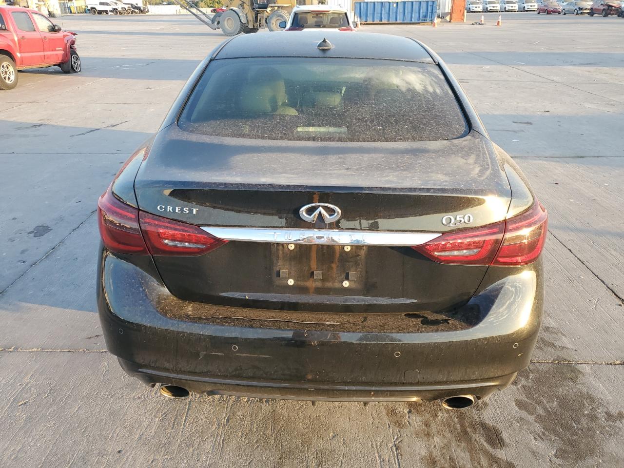 2021 Infiniti Q50 Luxe VIN: JN1EV7BP6MM700763 Lot: 77415834