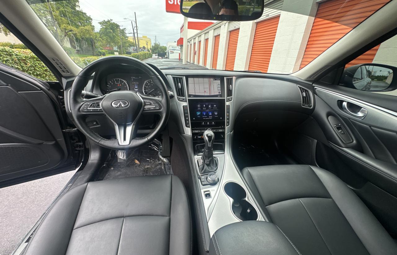 2019 Infiniti Q50 Luxe VIN: JN1EV7AR8KM593621 Lot: 76168894