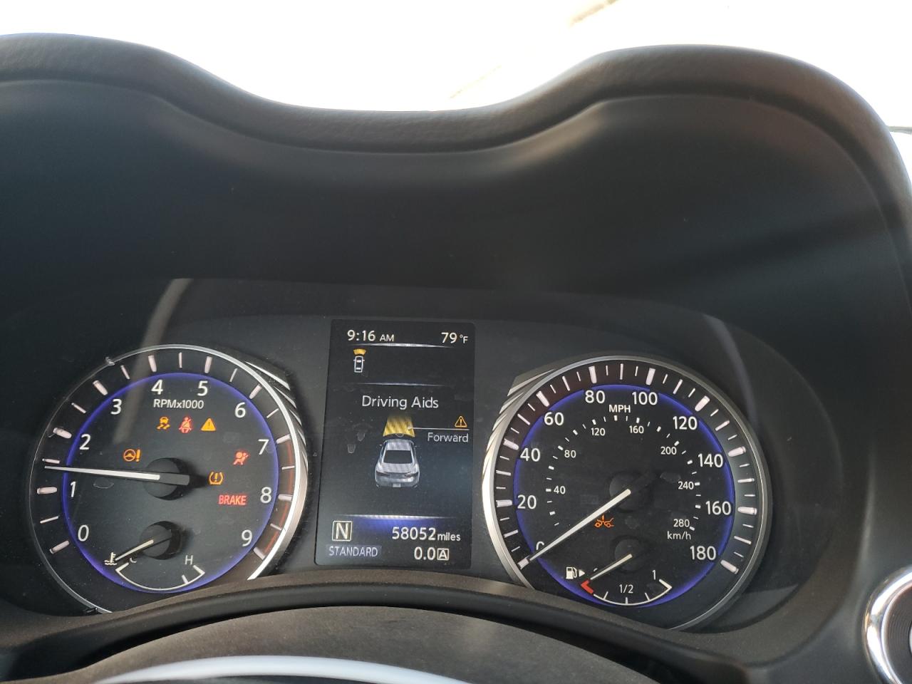 VIN JN1EV7EL8KM290232 2019 INFINITI Q60 no.9