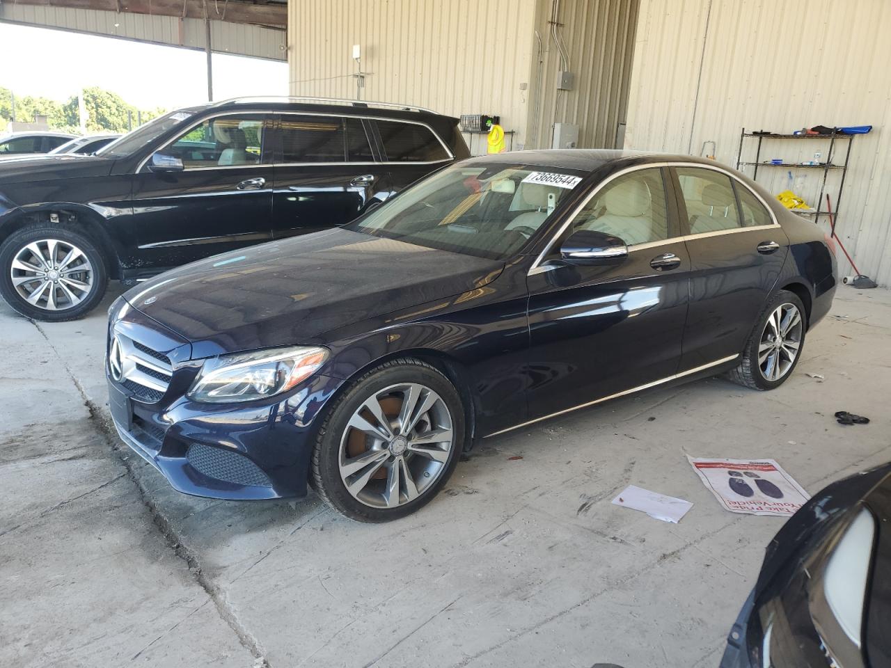 55SWF4JB3FU070052 2015 MERCEDES-BENZ C CLASS - Image 1