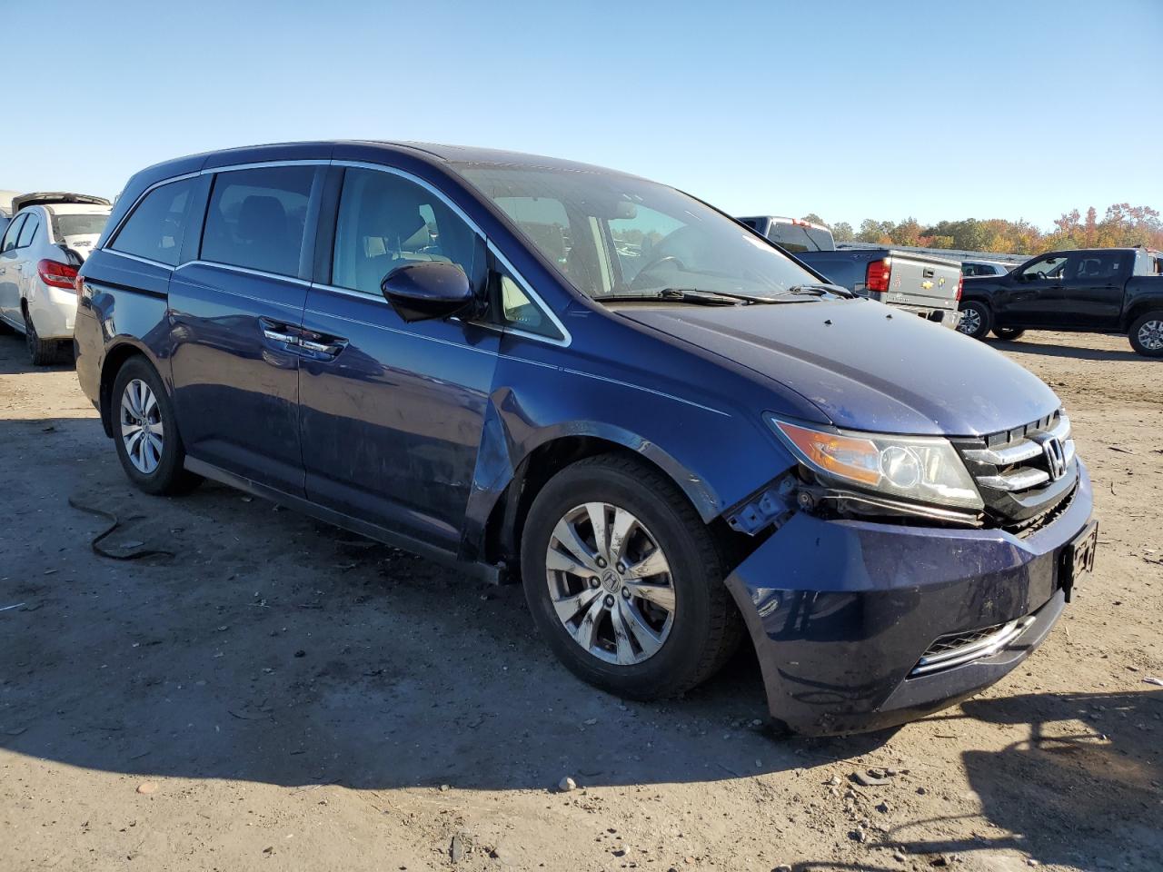 2015 Honda Odyssey Exl VIN: 5FNRL5H6XFB110312 Lot: 77637474