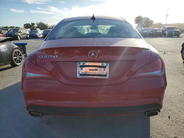 Sedans MERCEDES-BENZ CLA-CLASS 2016 Czerwony