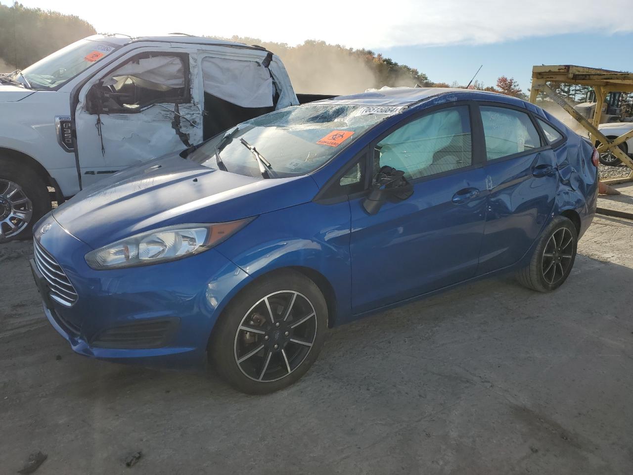 2019 Ford Fiesta Se VIN: 3FADP4BJ9KM164380 Lot: 76515084