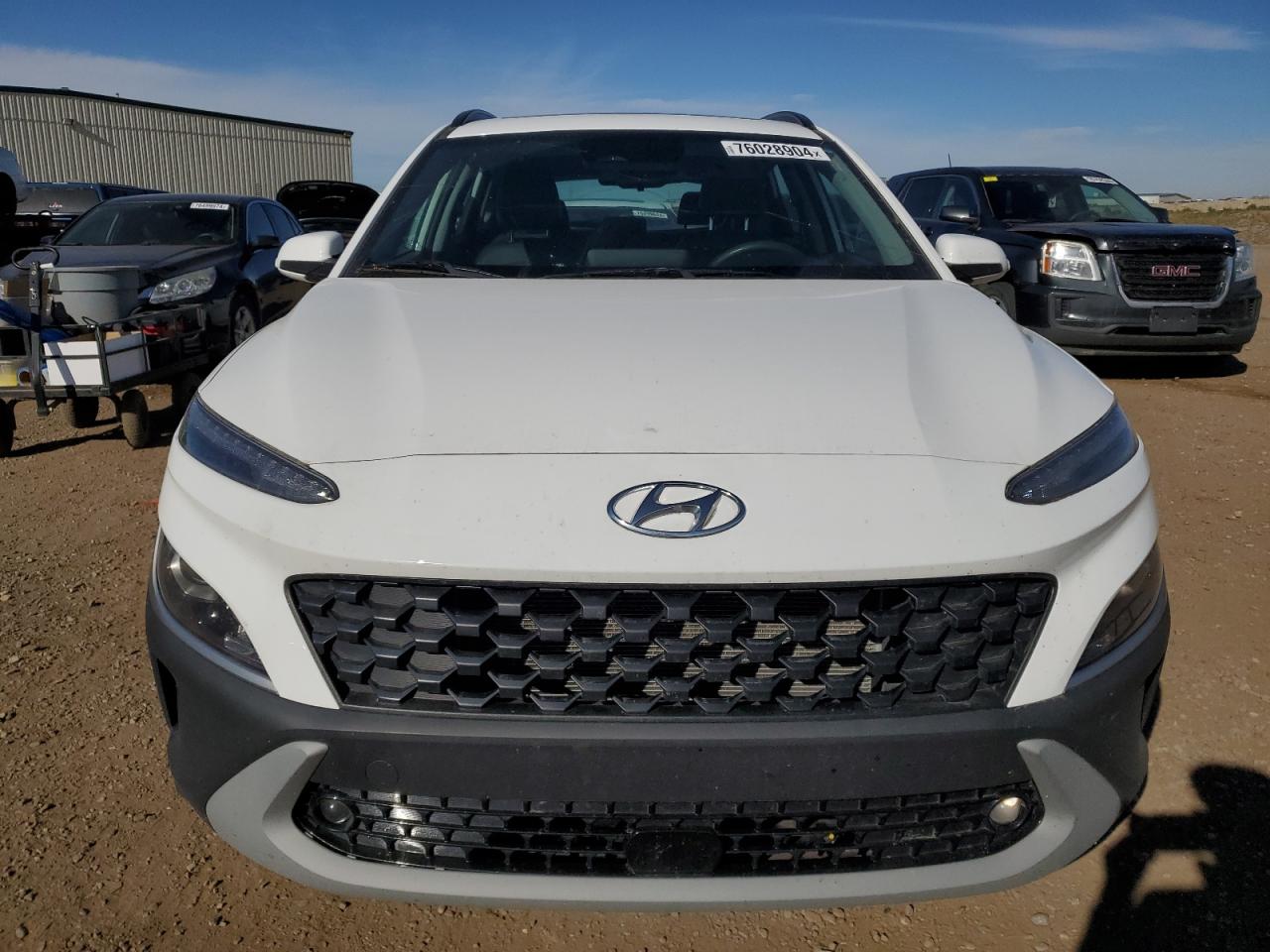 2022 Hyundai Kona Sel VIN: KM8K6CAB0NU807722 Lot: 76028904