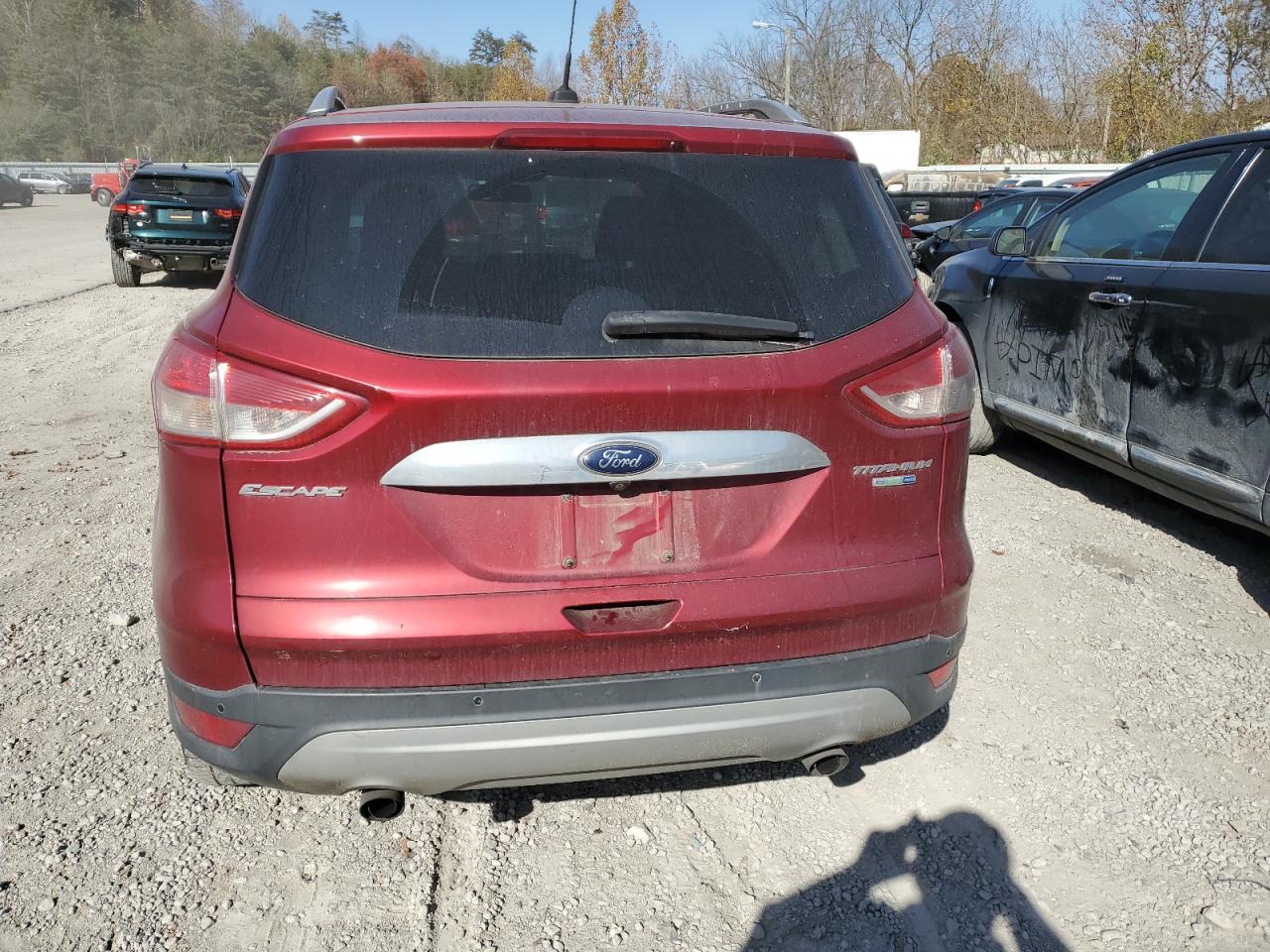 2014 Ford Escape Titanium VIN: 1FMCU9J98EUC24227 Lot: 77631214