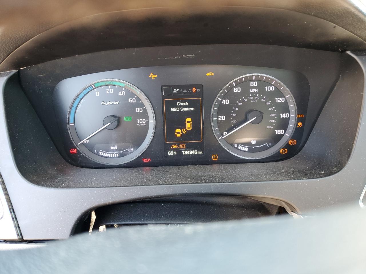 2016 Hyundai Sonata Hybrid VIN: KMHE34L17GA029679 Lot: 77175904