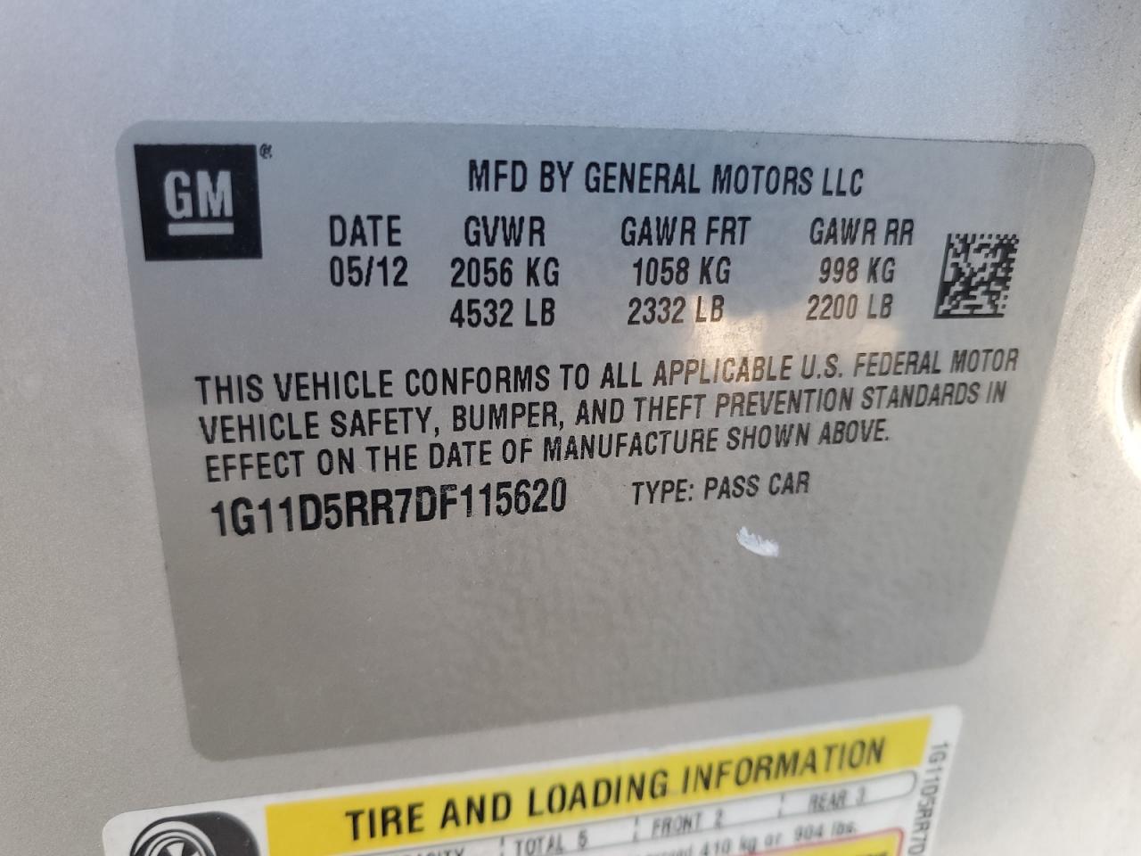 2013 Chevrolet Malibu - Image 12