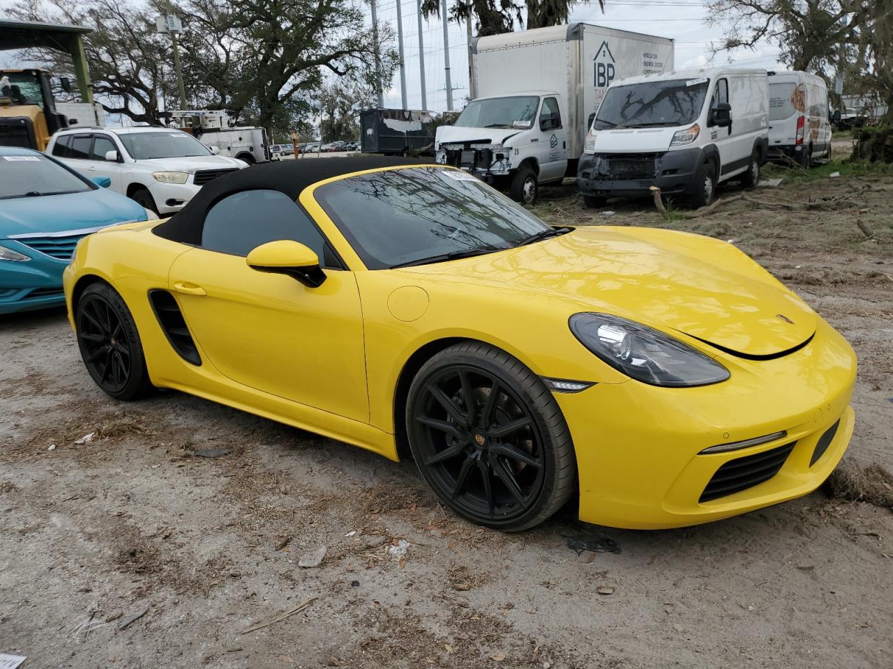 2018 Porsche Boxster VIN: WP0CA2A83JS210883 Lot: 78193744