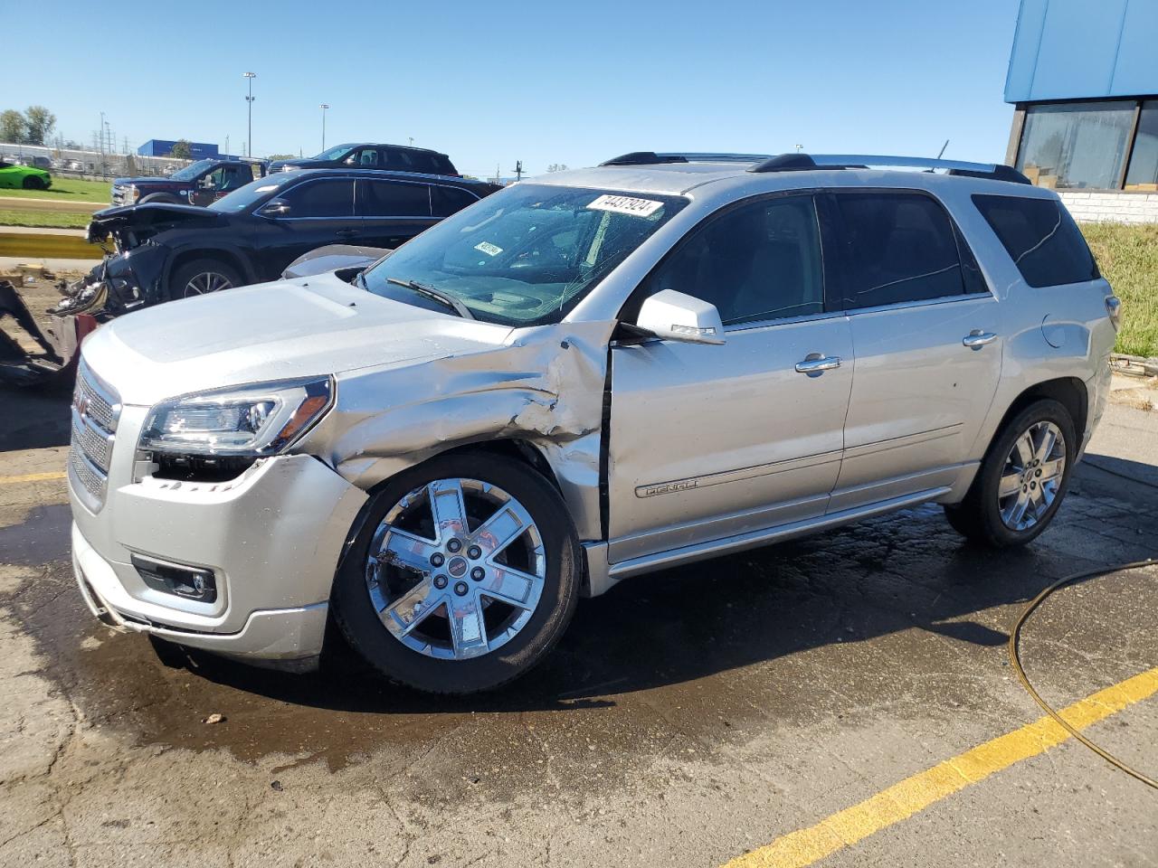 2013 Gmc Acadia Denali de vânzare în Woodhaven, MI - Front End