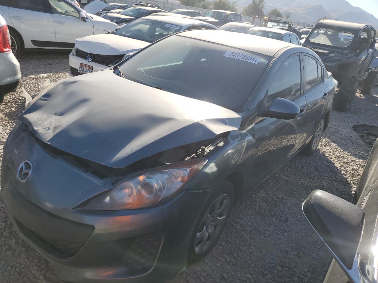 2012 Mazda 3 I VIN: JM1BL1UG4C1521394 Lot: 74313504