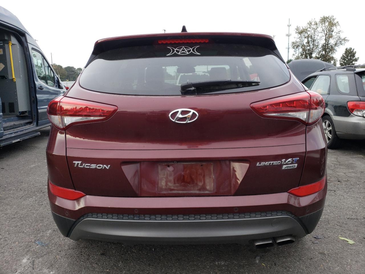 2016 Hyundai Tucson Limited VIN: KM8J3CA29GU158719 Lot: 74989614