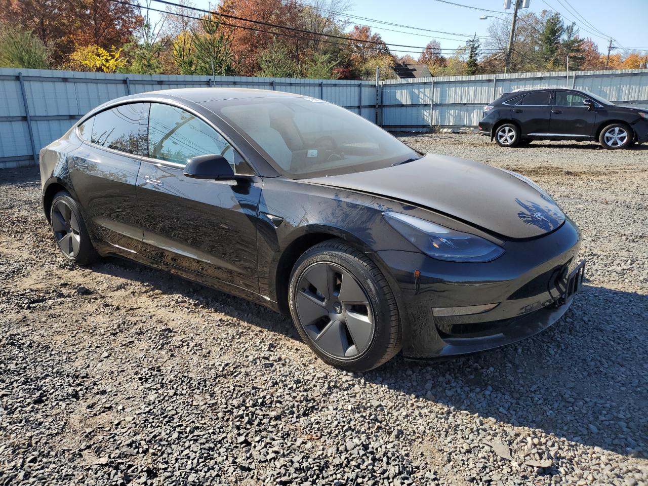 VIN 5YJ3E1EB8NF110785 2022 TESLA MODEL 3 no.4