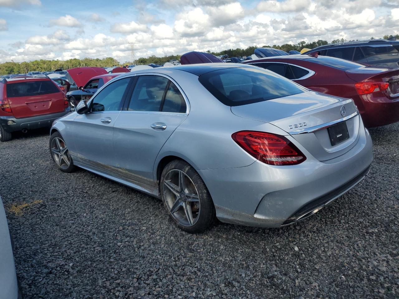 55SWF4KB0FU028629 2015 MERCEDES-BENZ C CLASS - Image 2