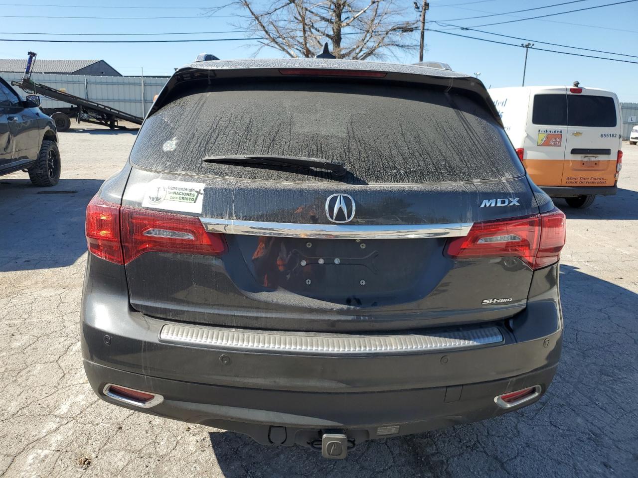 2014 Acura Mdx Advance VIN: 5FRYD4H84EB048553 Lot: 76886084