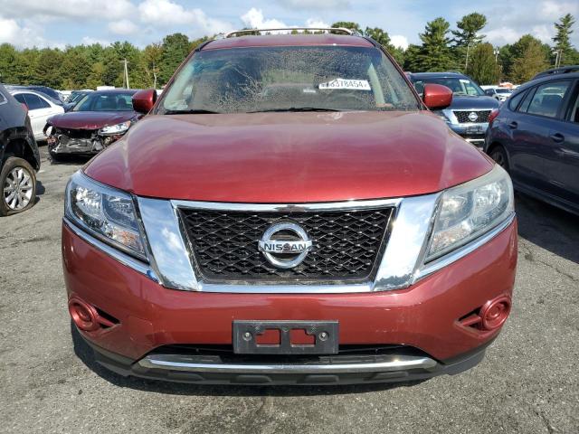  NISSAN PATHFINDER 2015 Red