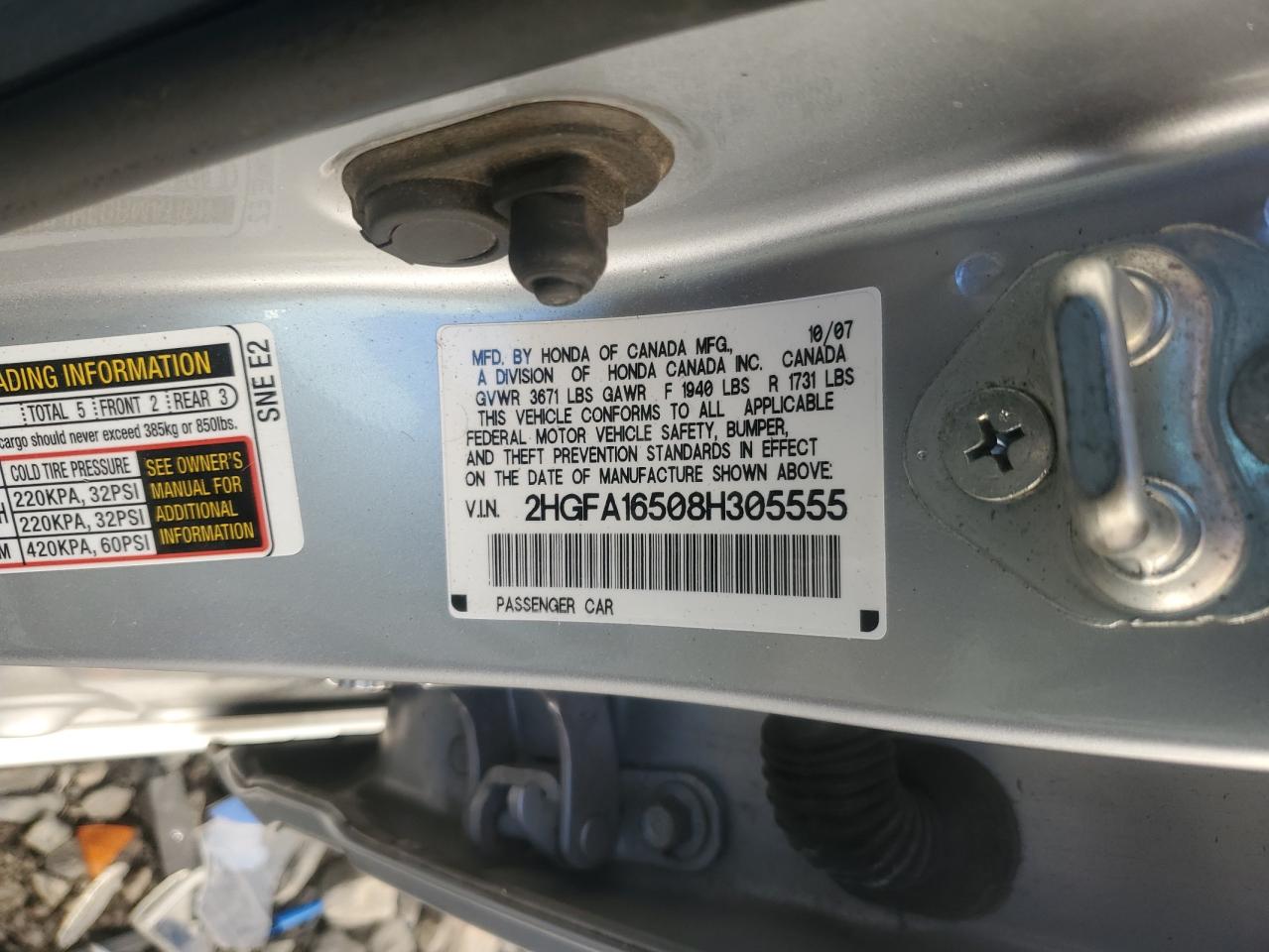 2008 Honda Civic - Image 12