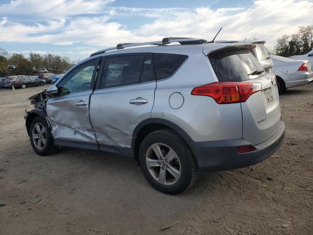  TOYOTA RAV4 2015 Сріблястий