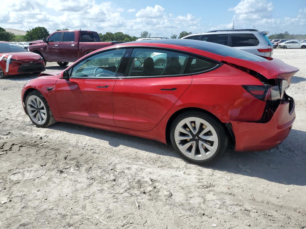 2021 Tesla Model 3 VIN: 5YJ3E1EB2MF035449 Lot: 76422014