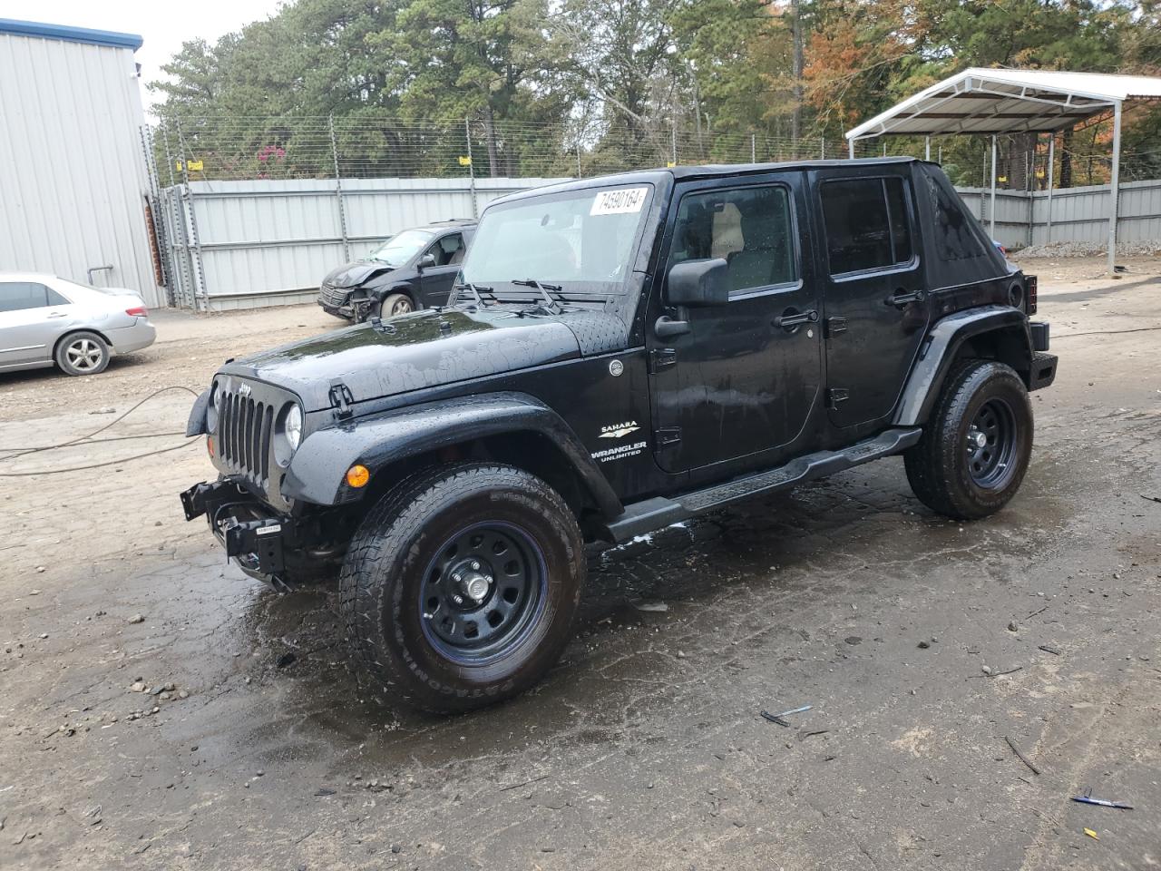 2008 Jeep Wrangler Unlimited Sahara zu verkaufen in Austell, GA - Front End