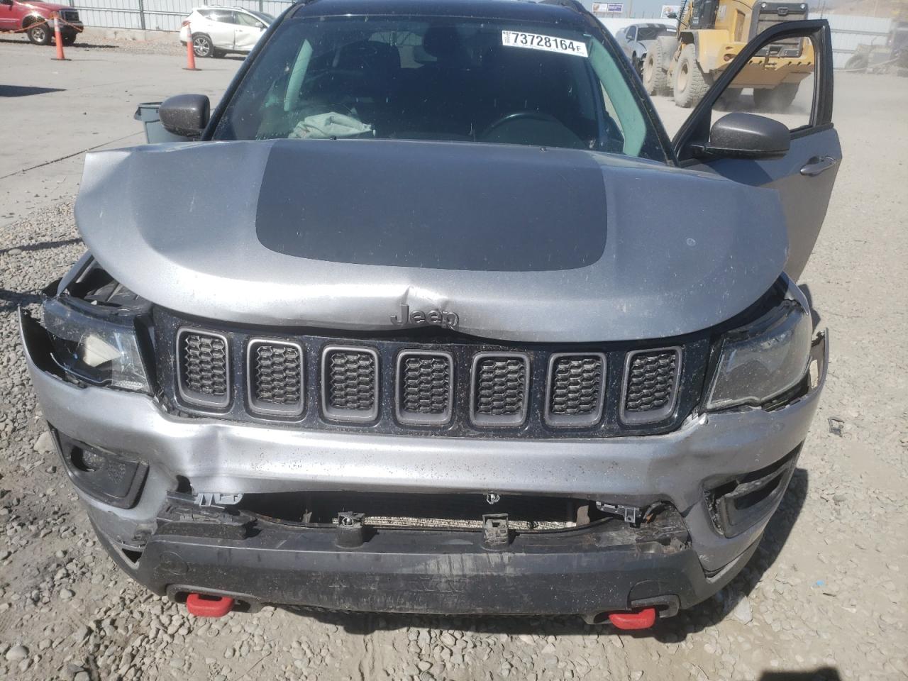 2019 Jeep Compass Trailhawk VIN: 3C4NJDDB0KT744838 Lot: 73728164