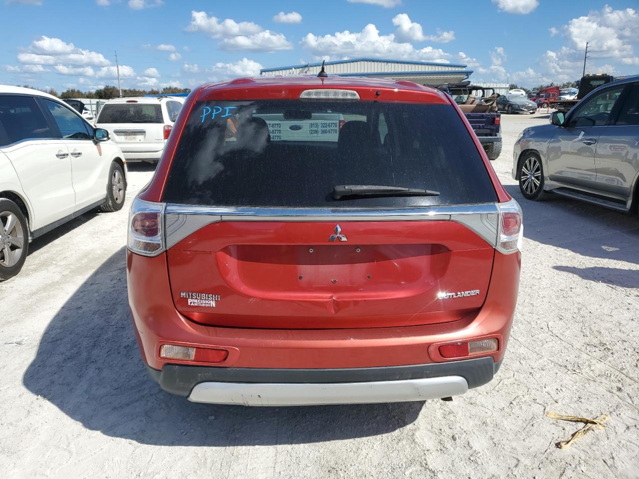 2015 Mitsubishi Outlander Es VIN: JA4AD2A36FZ011144 Lot: 75408134