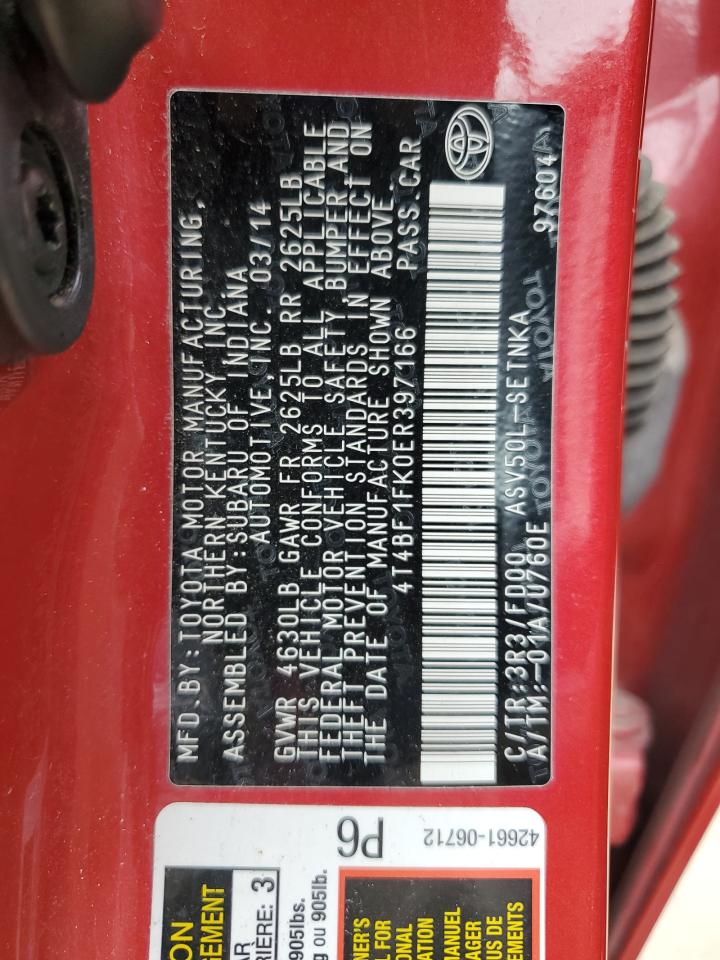 2014 Toyota Camry - Image 14