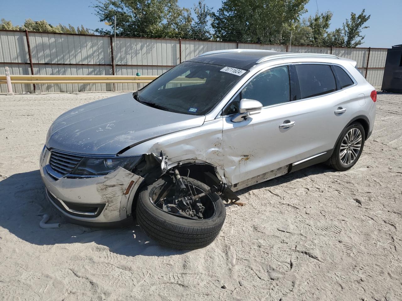 2018 Lincoln Mkx Reserve VIN: 2LMPJ6LR9JBL44676 Lot: 76711624