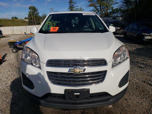  CHEVROLET TRAX 2016 White