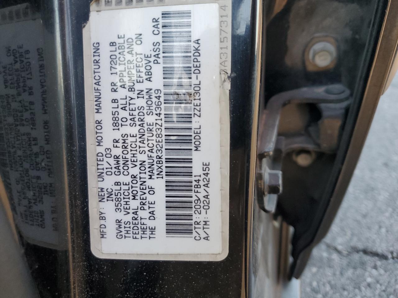 2003 Toyota Corolla - Image 12