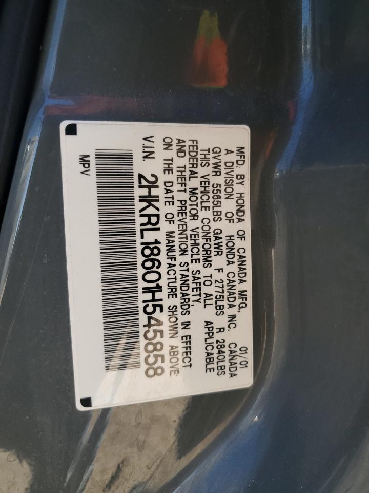 2001 Honda Odyssey Ex VIN: 2HKRL18601H545858 Lot: 73566544