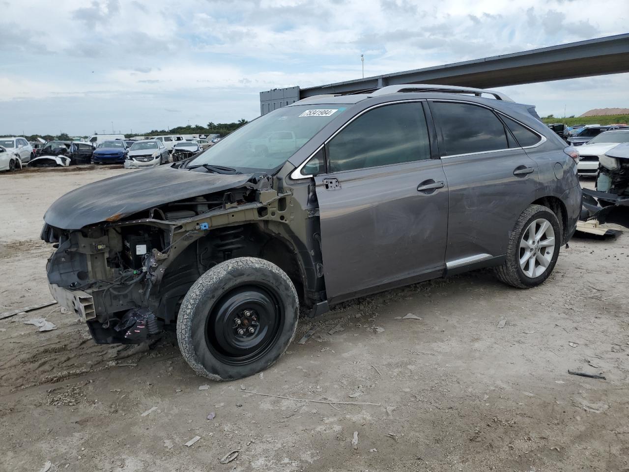 2012 Lexus Rx 350 VIN: 2T2ZK1BA4CC080776 Lot: 75341984