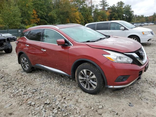  NISSAN MURANO 2017 Red