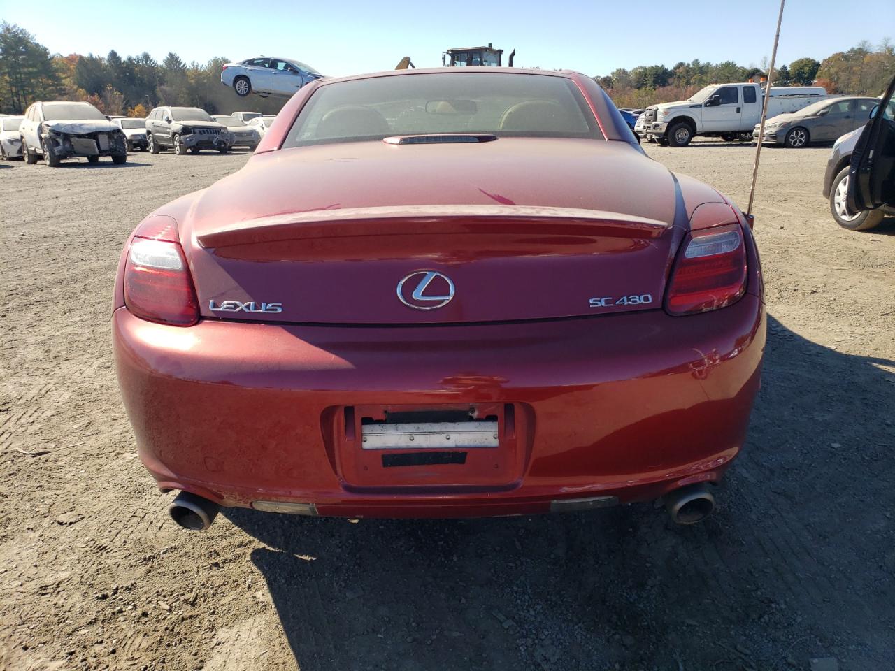 2008 Lexus Sc 430 VIN: JTHFN45Y689018154 Lot: 76794424