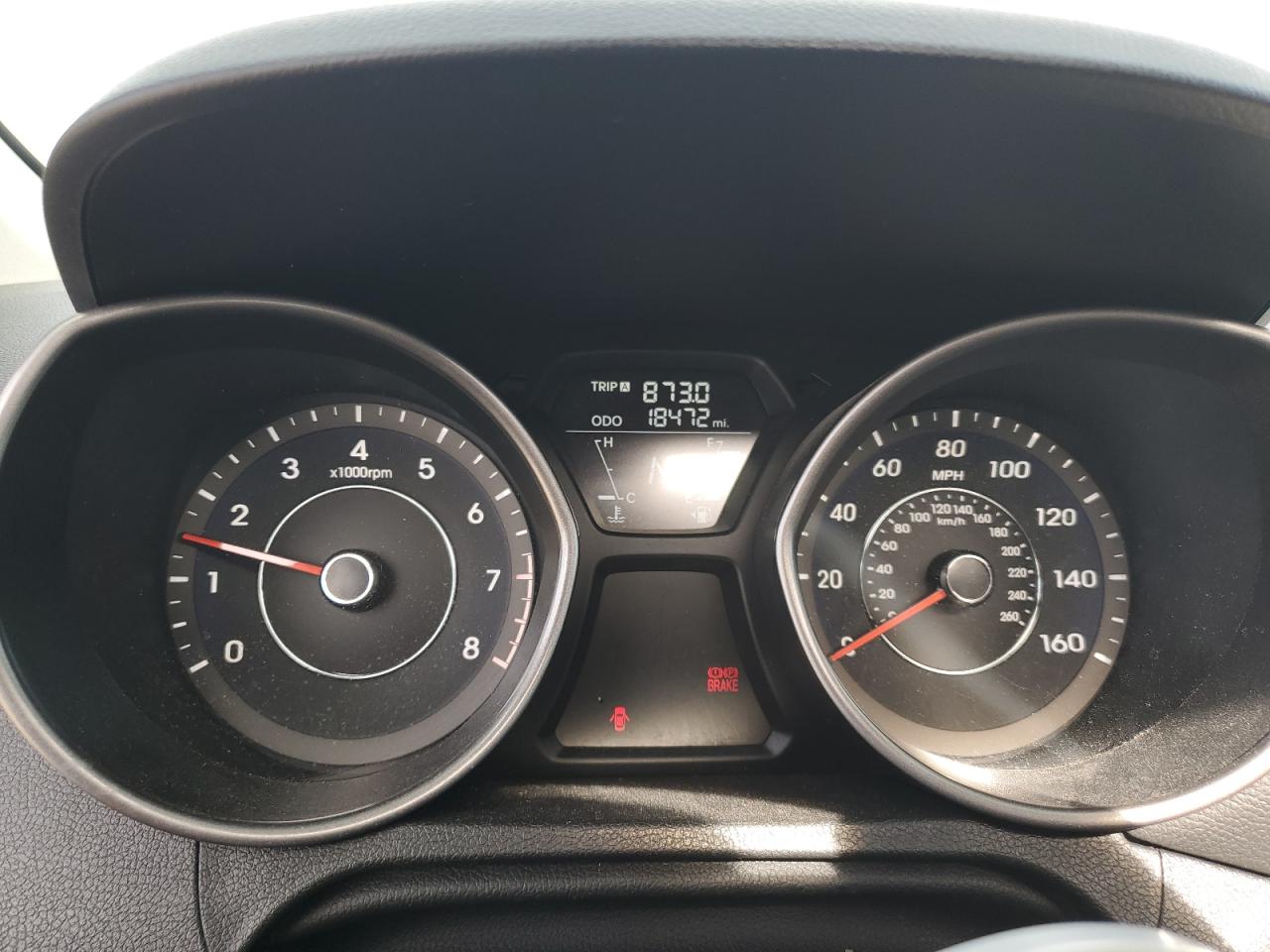 2013 Hyundai Elantra Gls VIN: 5NPDH4AEXDH172427 Lot: 78742454