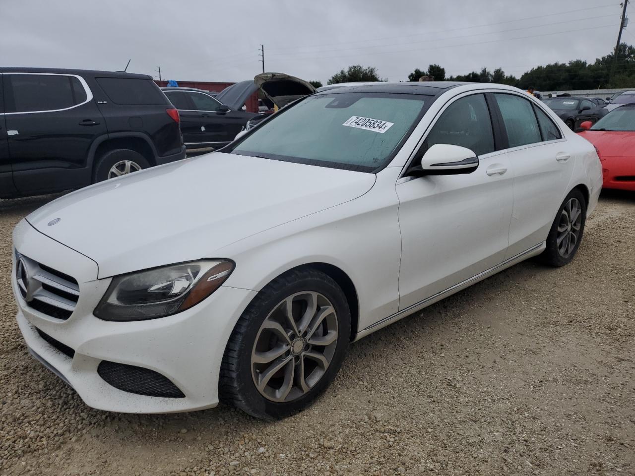 VIN 55SWF4JBXGU122035 2016 MERCEDES-BENZ C-CLASS no.1