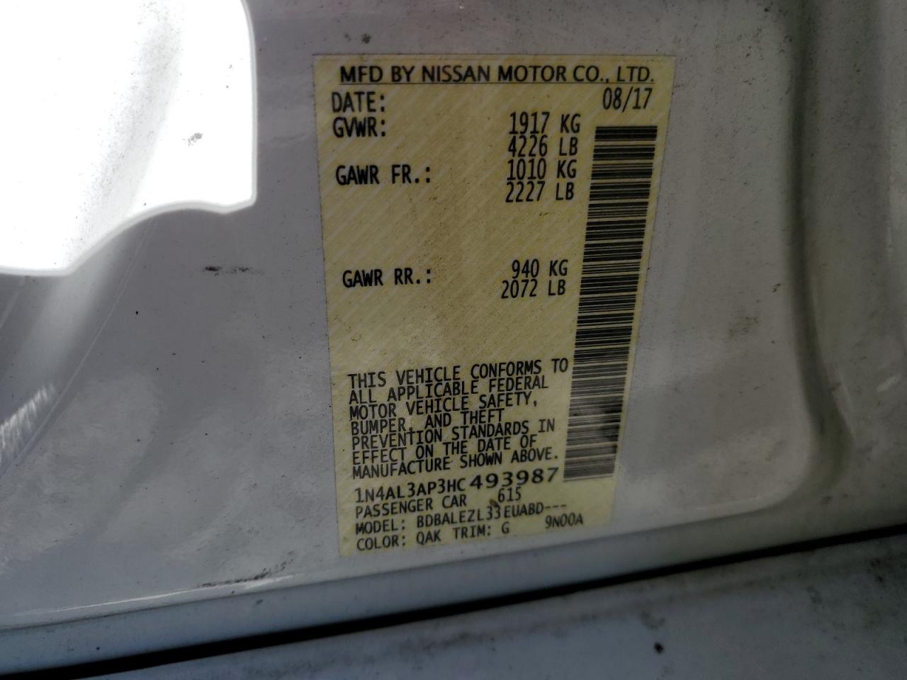 2017 Nissan Altima - Image 12