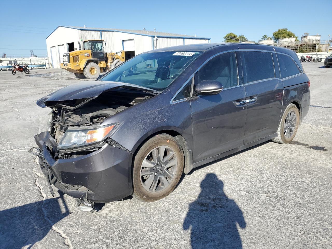 2016 Honda Odyssey Touring VIN: 5FNRL5H93GB088861 Lot: 77492174