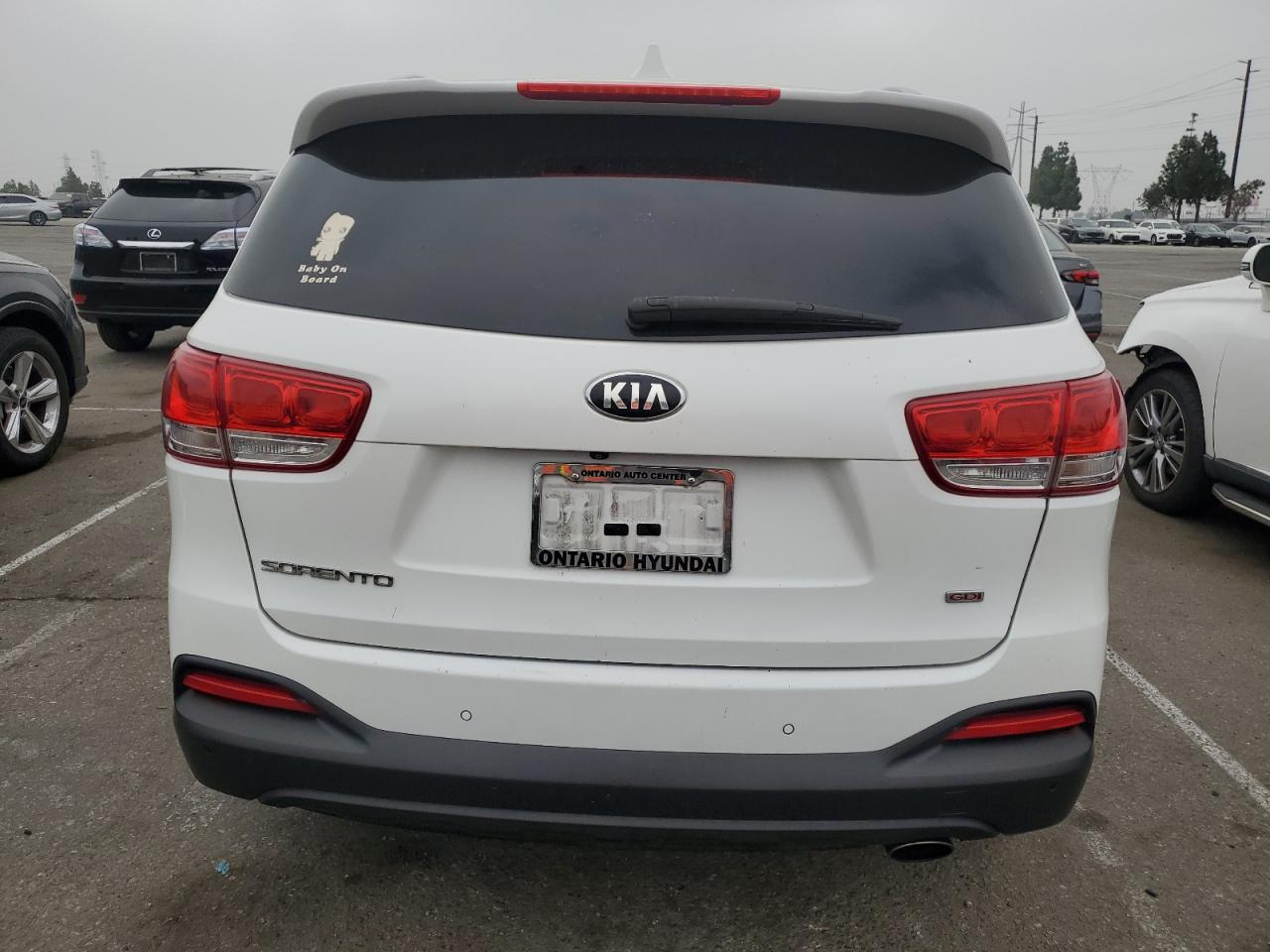 2016 Kia Sorento Lx VIN: 5XYPG4A34GG066064 Lot: 76061724