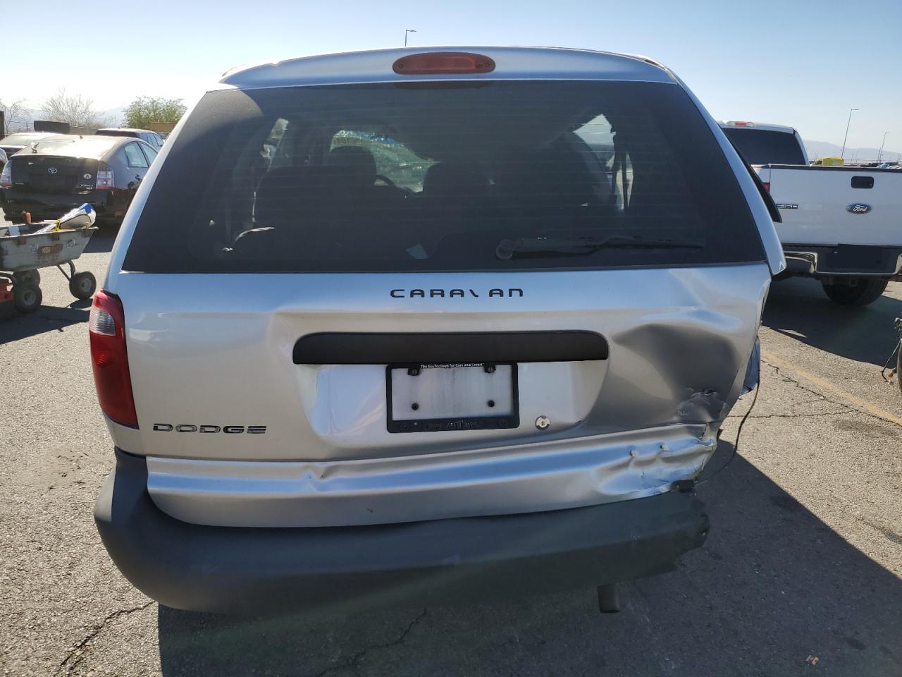 2006 Dodge Caravan Se VIN: 1D4GP25R56B586188 Lot: 76136104