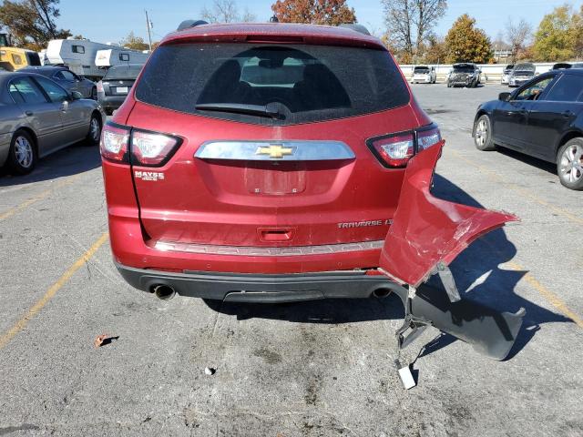  CHEVROLET TRAVERSE 2014 Red